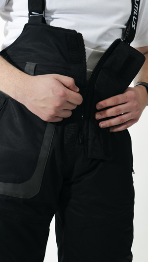 Костюм зимний Nautilus Comfort (мембрана WinTex) t 0/ -25°С Black/Blue р-р  L