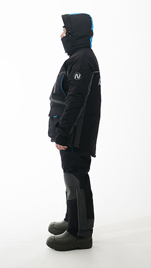 Костюм зимний Nautilus Comfort (мембрана WinTex) t 0/ -25°С Black/Blue р-р  L